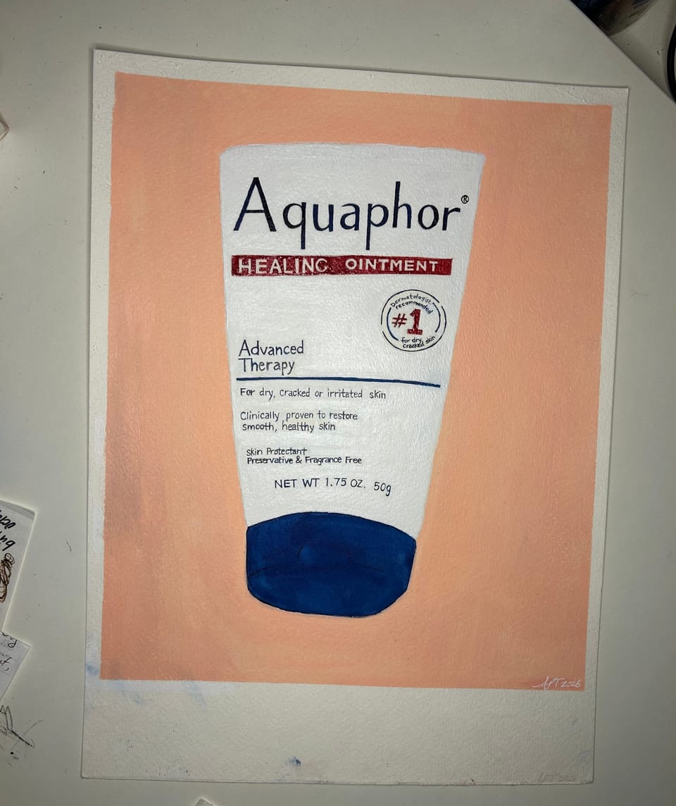 Painting after not painting (or how I got out of my own way).